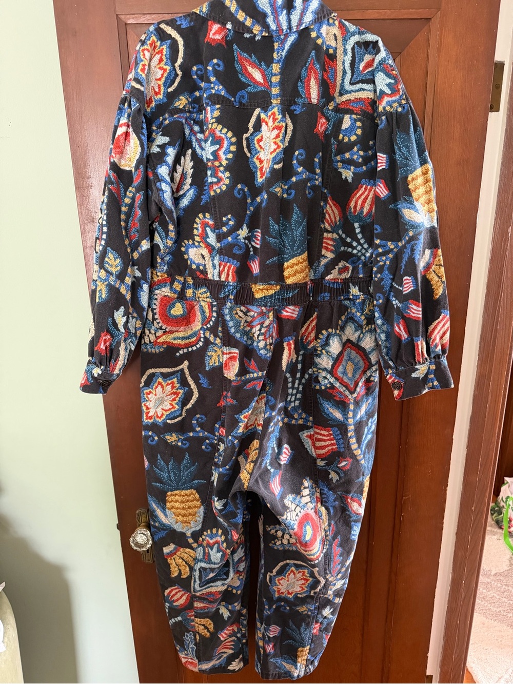 Farm Rio Vintage-Inspired Floral Jumpsuit - Picture 7 of 10